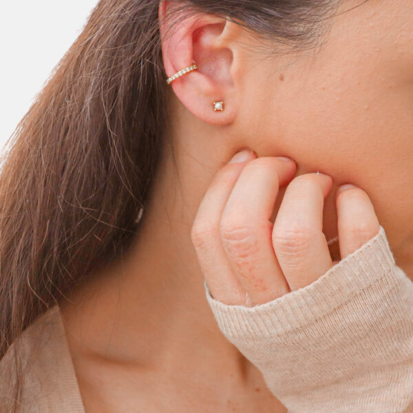 Ear cuff MINIMALISTKA z chirurgickej ocele